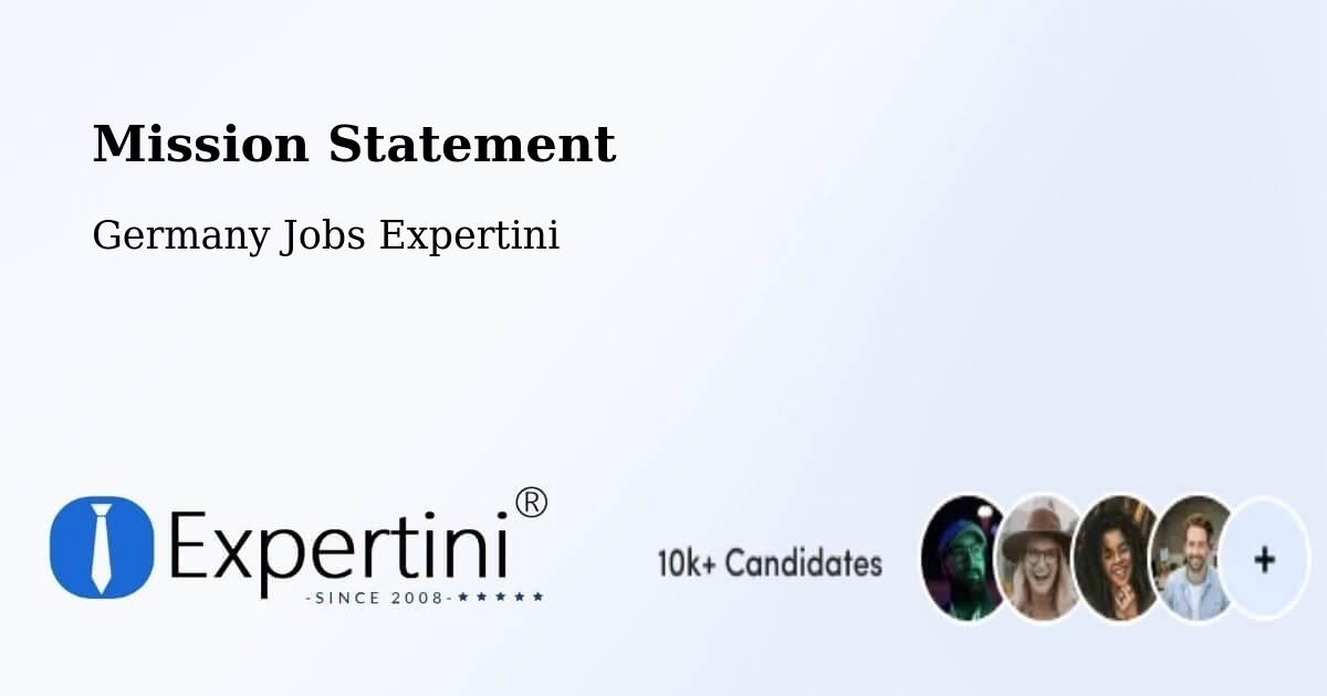 Corporate Mission – Böhmenkirch - Germany Jobs Expertini